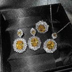 Vespera Aetherin Set Gelb | White Gold