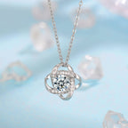 Fleur de Givre Klee-Knoten-Set | White Gold