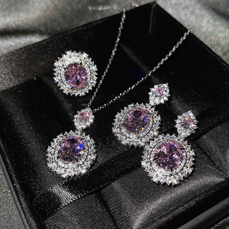 Vespera Aetherin Blau Set | White Gold