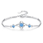Seren Klee Loop Set Blau | White Gold