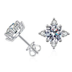 Aurelie Blumen Earring | White Gold