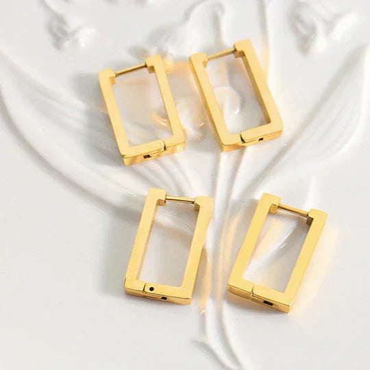 Terrafin Geometrica Earring | Gold