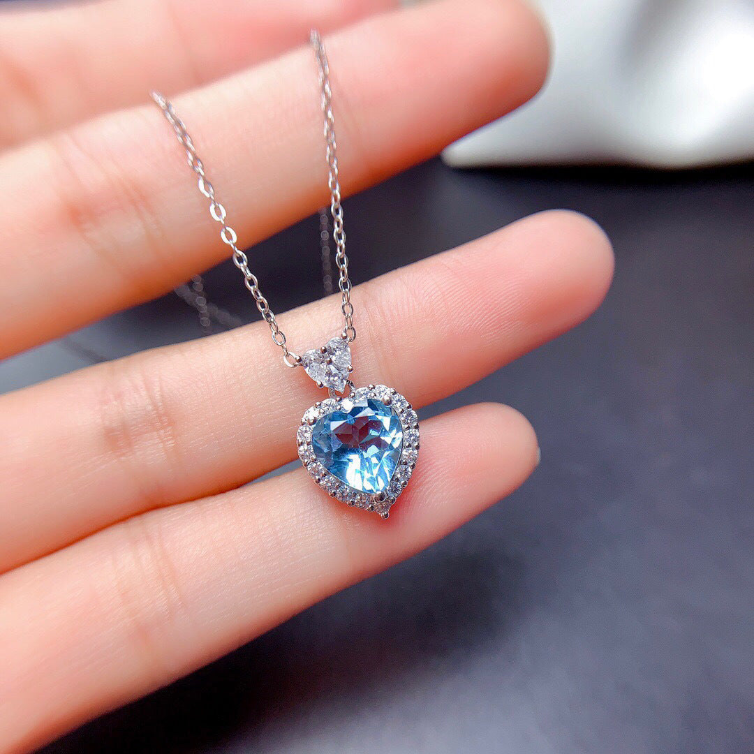 Liora Amorique Blau Set | White Gold