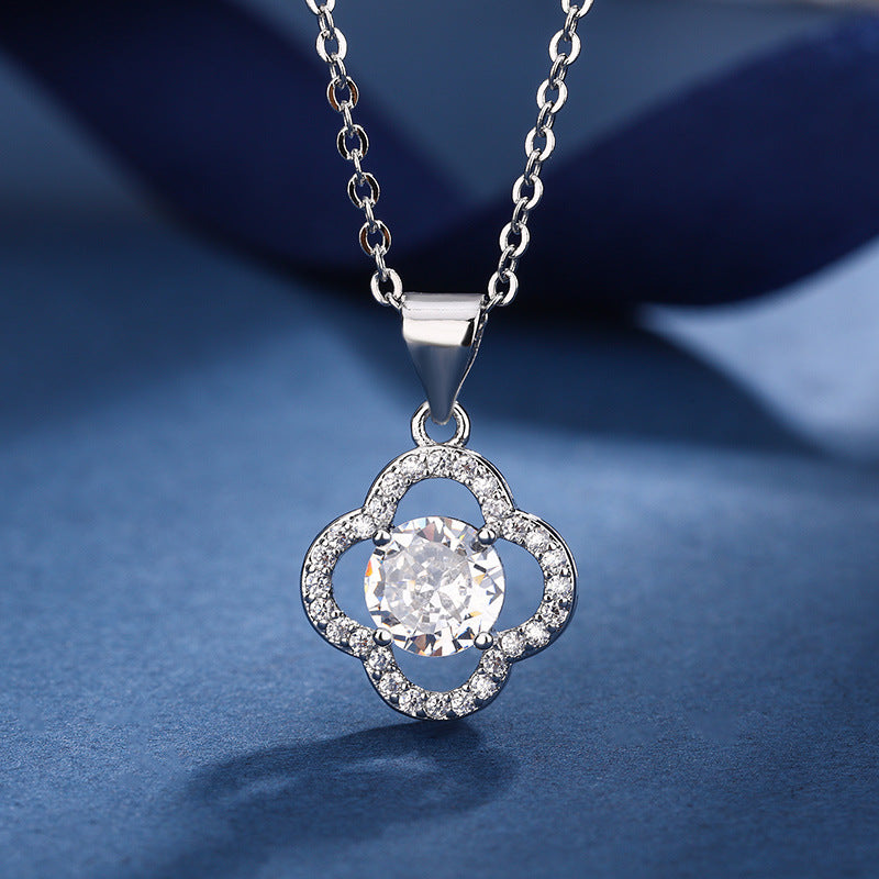 Aria Kleeblatt Charm Sets | White Gold