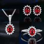 Sophia Fleurane Rotes Set | White Gold