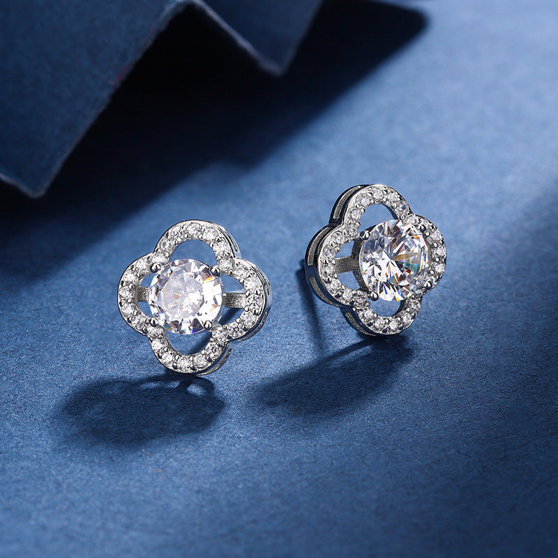 Aria Kleeblatt Charm Sets | White Gold