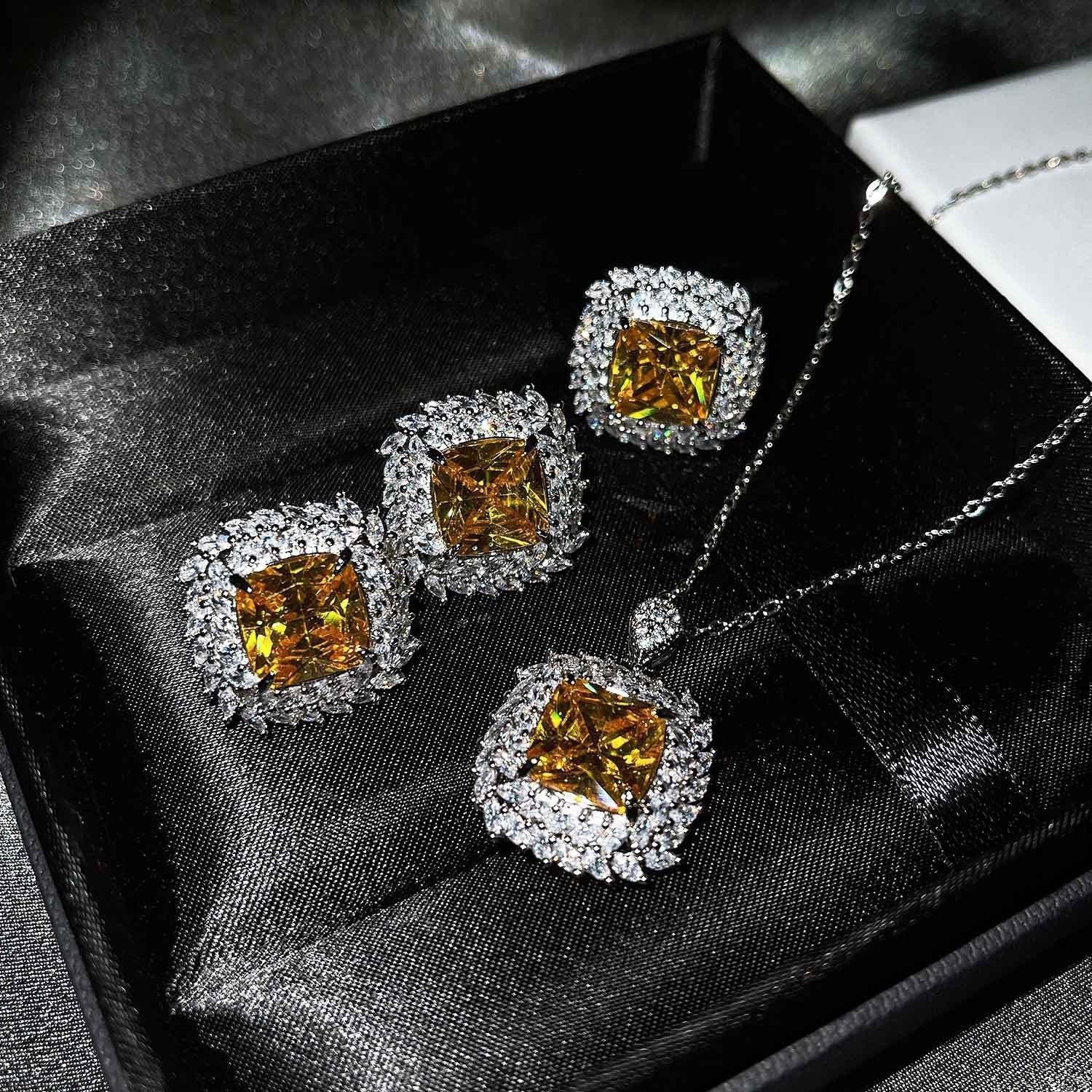 Caelith Verdane Gelber Satz | White Gold