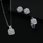 Elena Kristall Set | White Gold