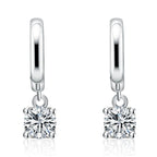 Aurora Quadratische Tropfen | White Gold