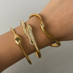 Cassian Veyne Bracelet Set in Gold