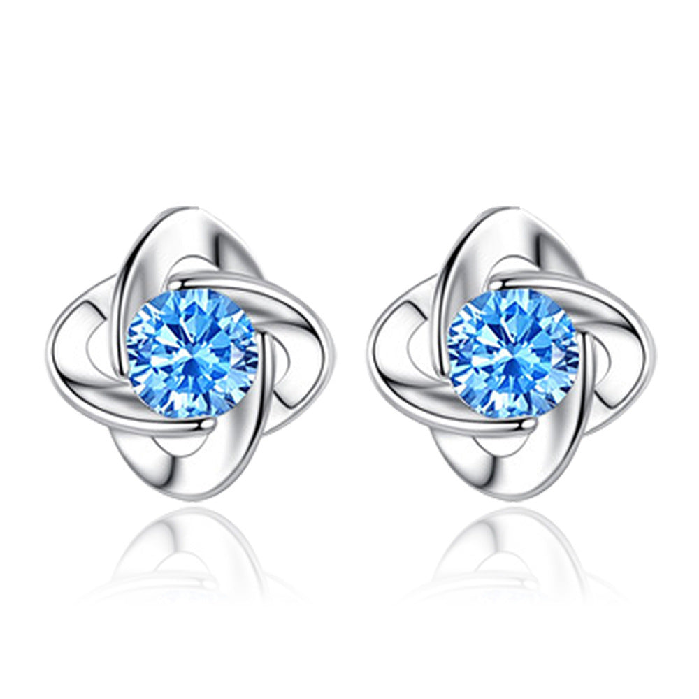 Seren Klee Loop Set Blau | White Gold