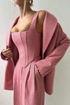 Dolce - Three-piece set with double-breasted blazer