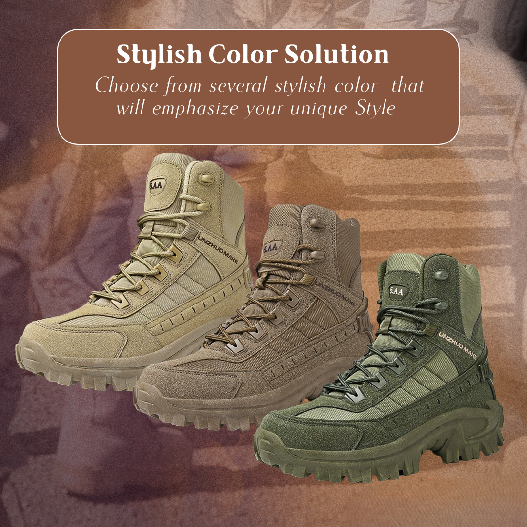 Xeno | Men's Shock Absorbing Non-slip Military Boots