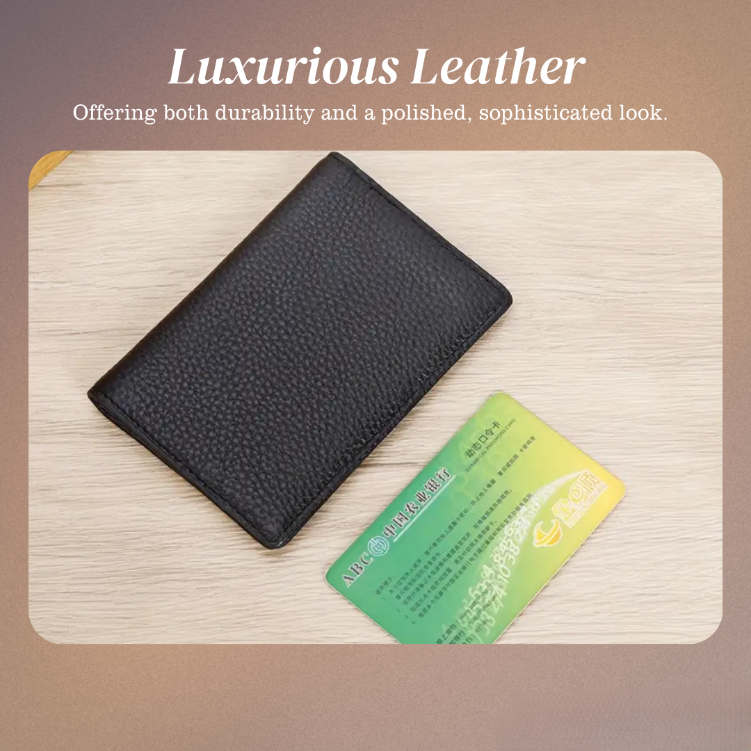 Jeremy | Compact Leather Card | Wallet
