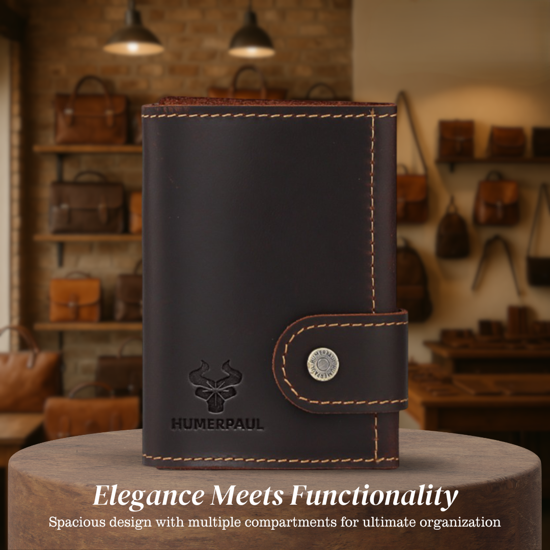 Mark | RFID Leather Money Clip | Wallet
