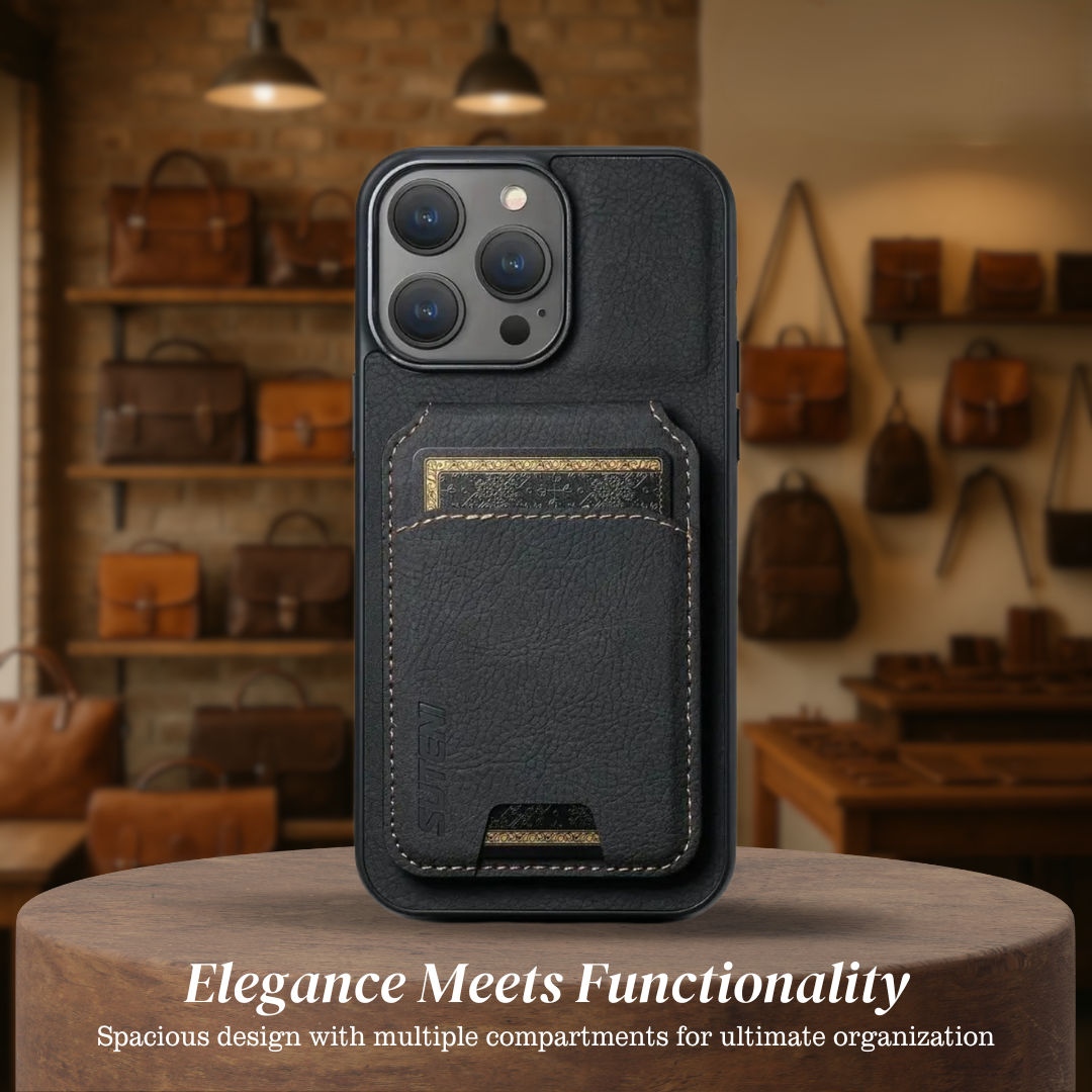 Adrian | Premium Leather-Style Phone Holder Case