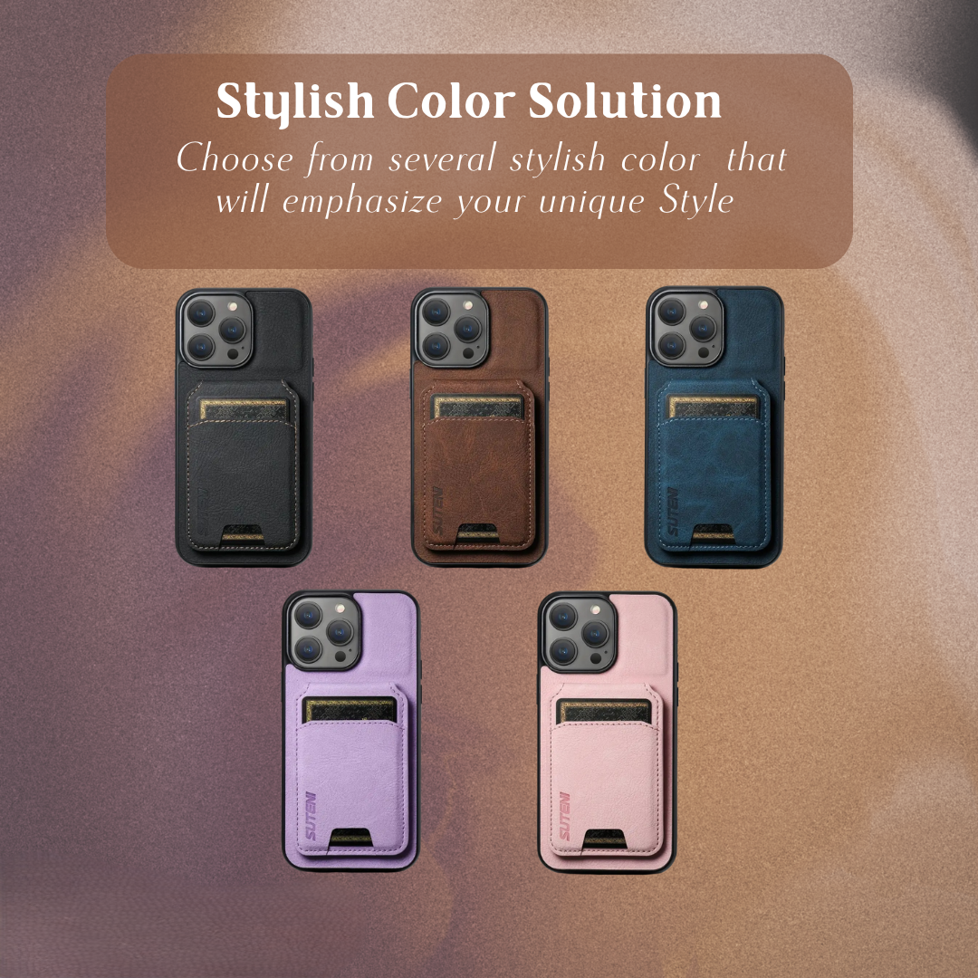 Adrian | Premium Leather-Style Phone Holder Case