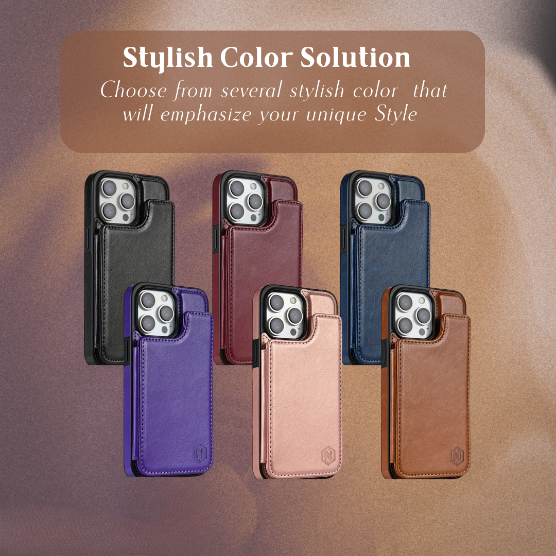 Harrison | RFID Blocking Magnetic Wallet Flip Phone Case