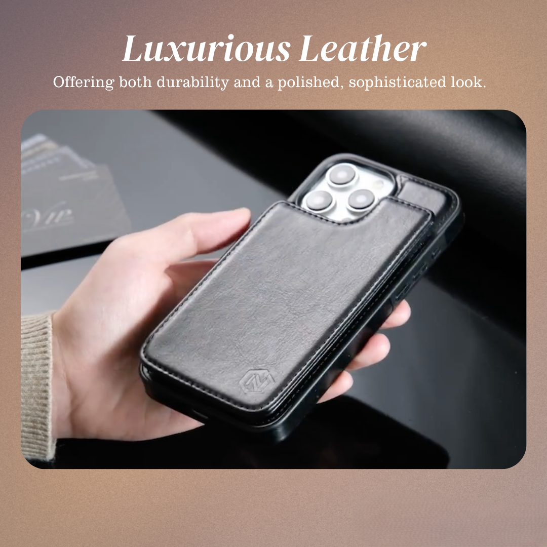 Harrison | RFID Blocking Magnetic Wallet Flip Phone Case