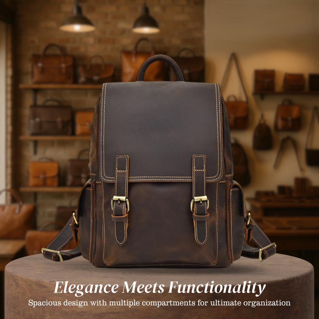 Marcus | Essential Vintage Leather | Backpack