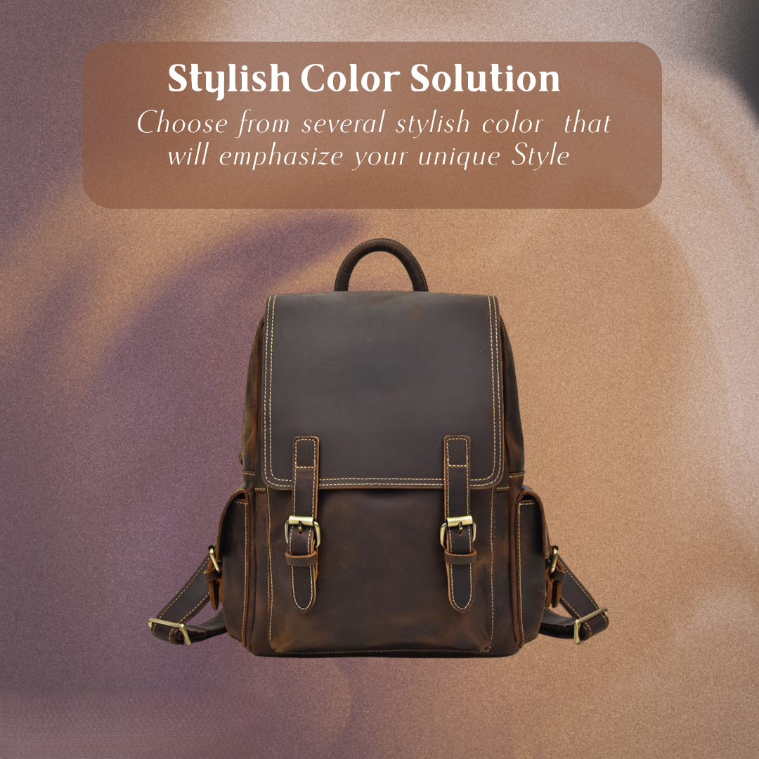 Marcus | Essential Vintage Leather | Backpack