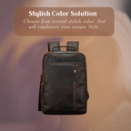 Josh | Men's Leather Professional Laptop | Backpack