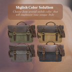 David | Rugged Classic Leather | Messenger Bag