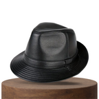 Timothy | Classic Leather Fedora Hat