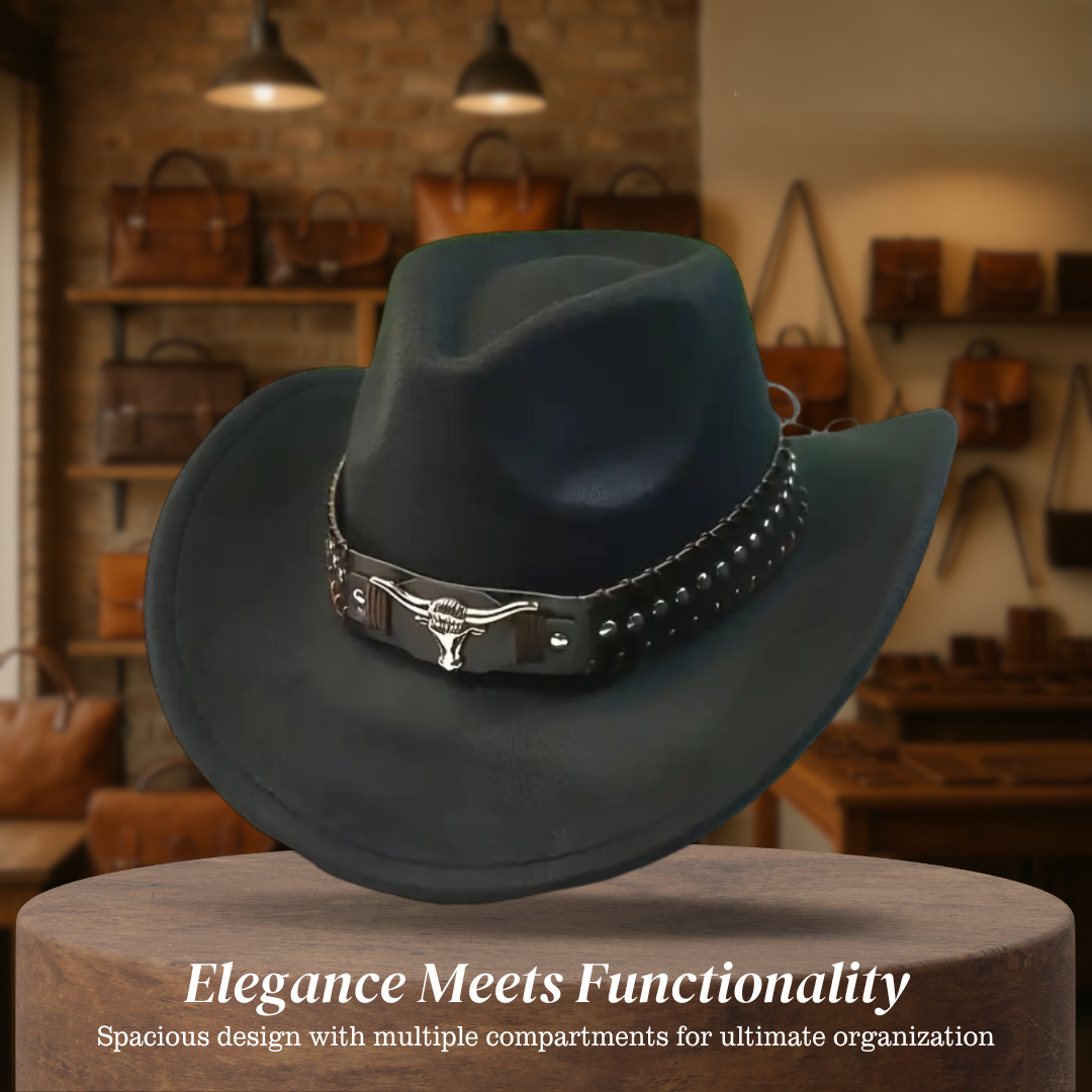 Dalton | Vintage Wide Brim Cowboy Hat with Classic Western Charm