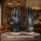 Louis | Gloves with Knit Cuff