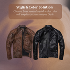 Alexander | Vintage Racer Leather Jacket
