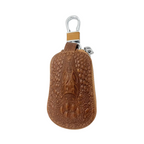 Bruno | Crocodile Embossed Leather Key Case
