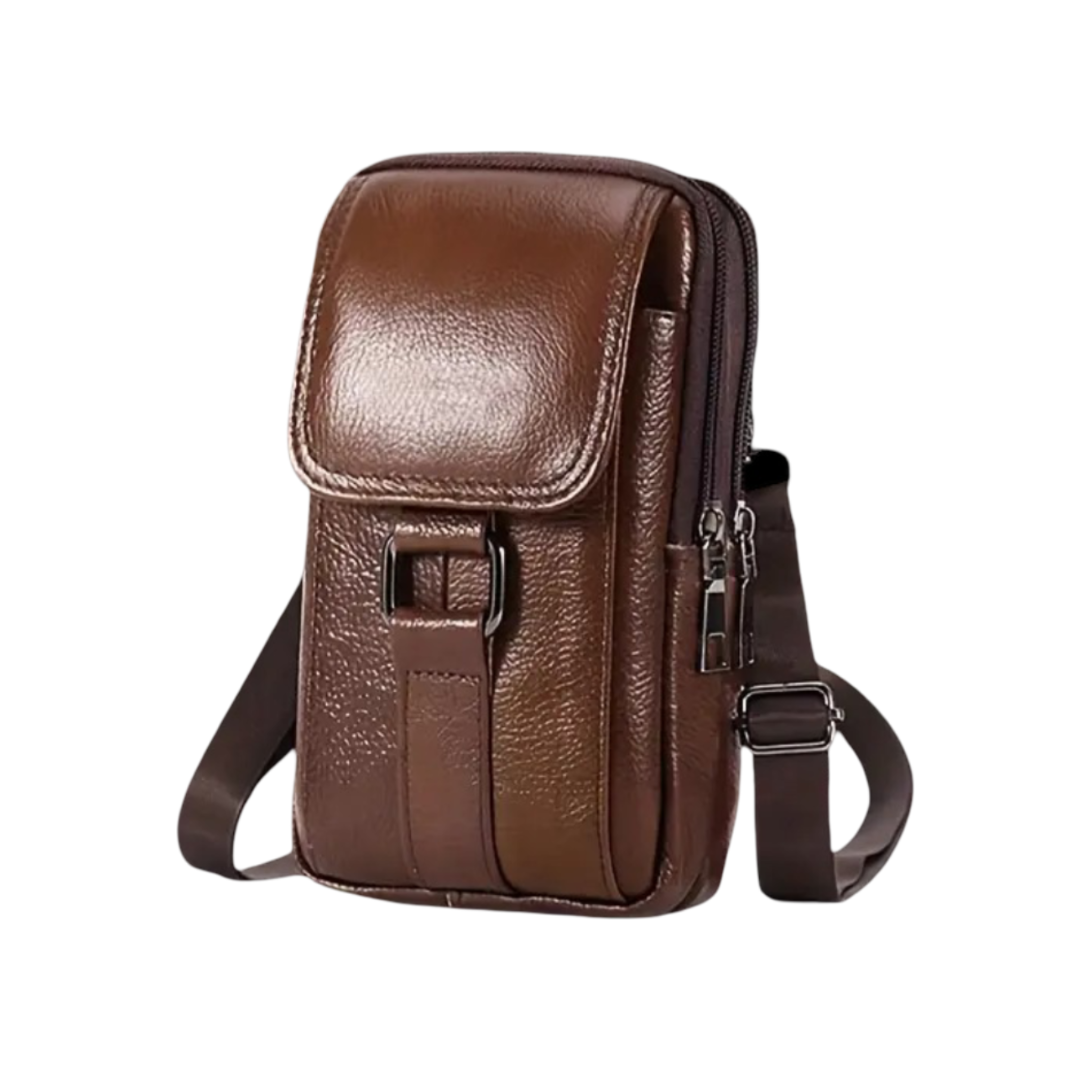 Frank | Belt Phone Pouch Zippered Wallet Case