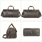 Arden | Classic Leather Duffel Tote