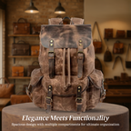 Crosby | Waterproof Retro Canvas Laptop Backpack