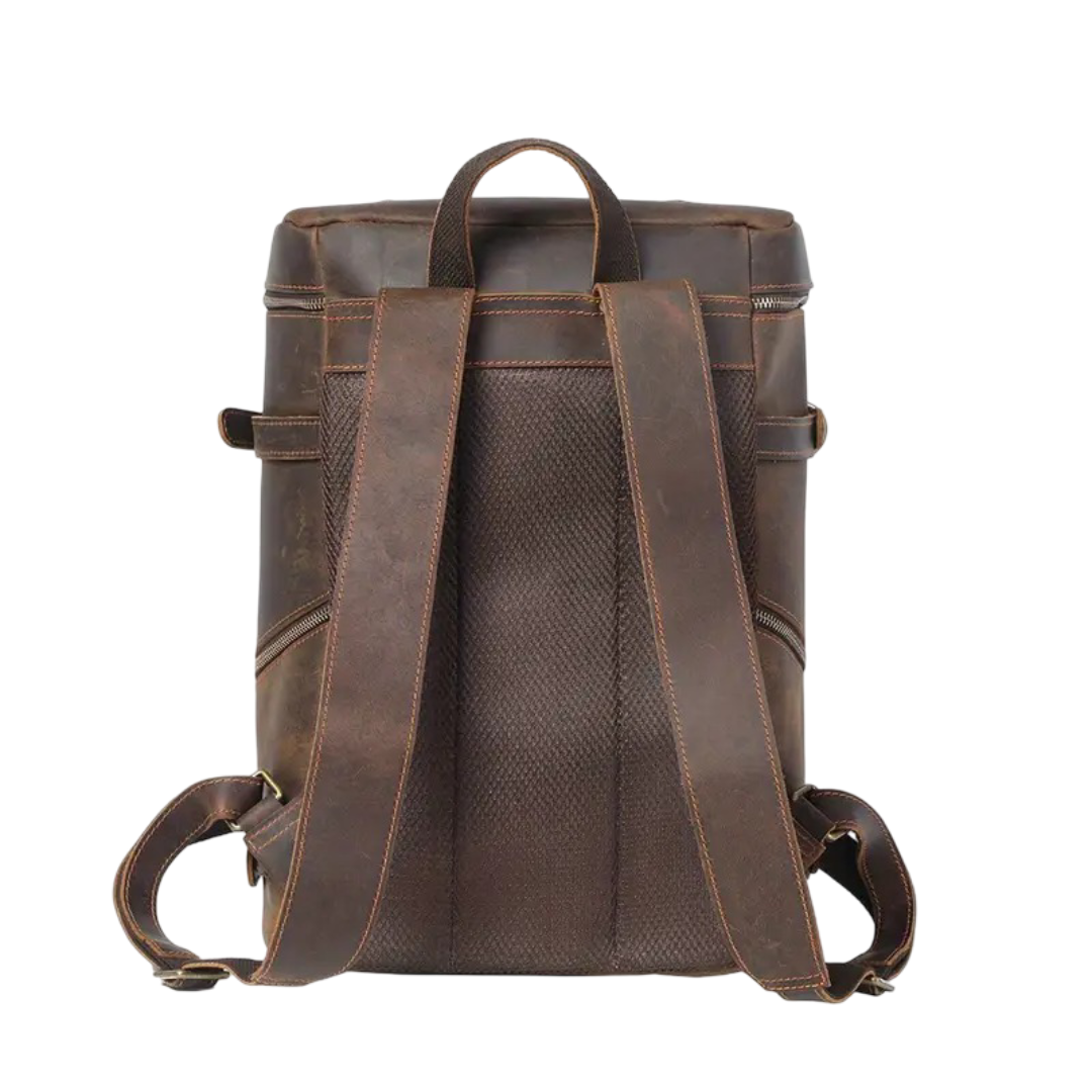 Hawthorne | Vintage Leather Laptop Satchel & Travel Backpack