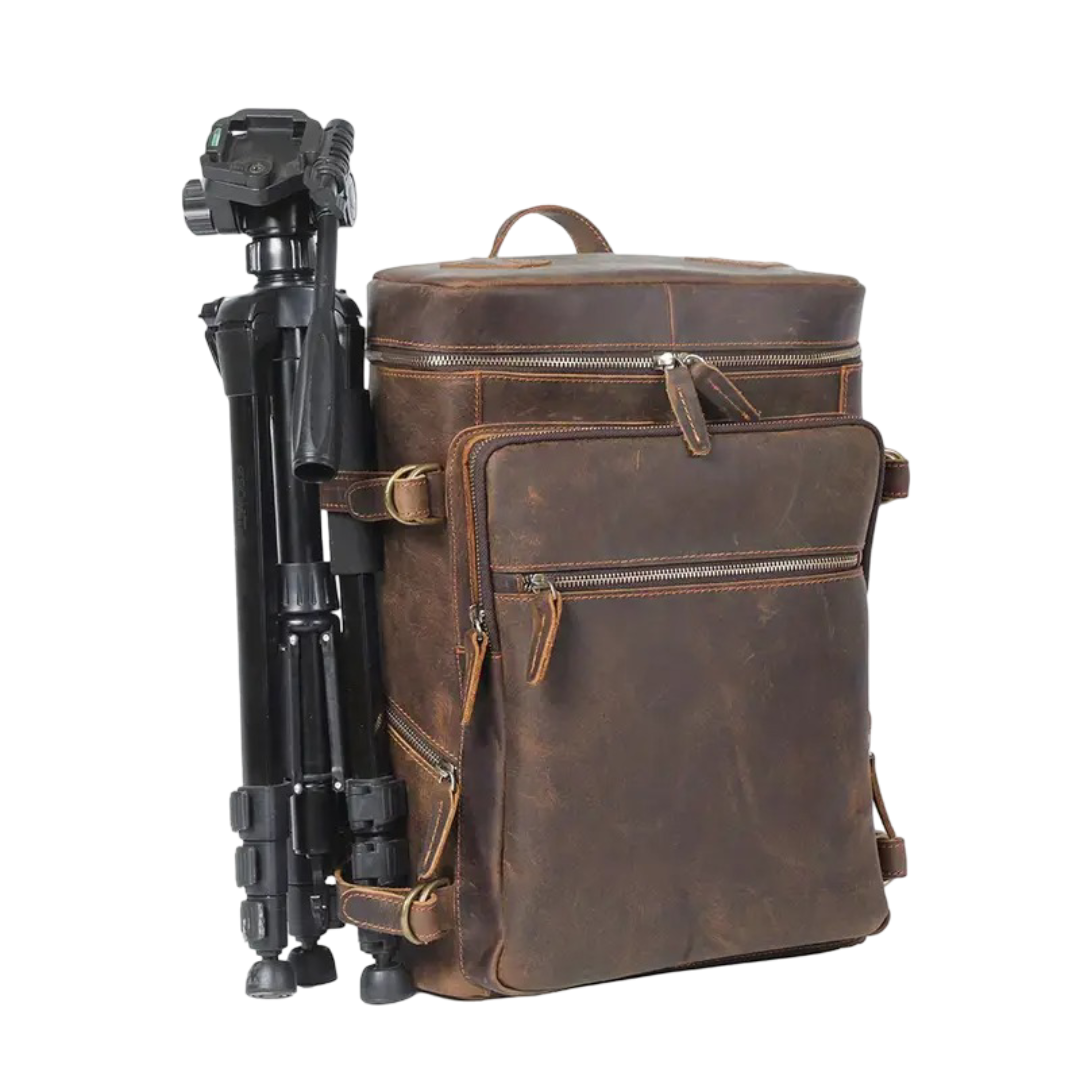 Hawthorne | Vintage Leather Laptop Satchel & Travel Backpack