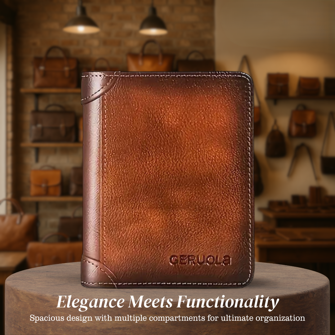 Ben | Slim RFID Leather Wallet for Men