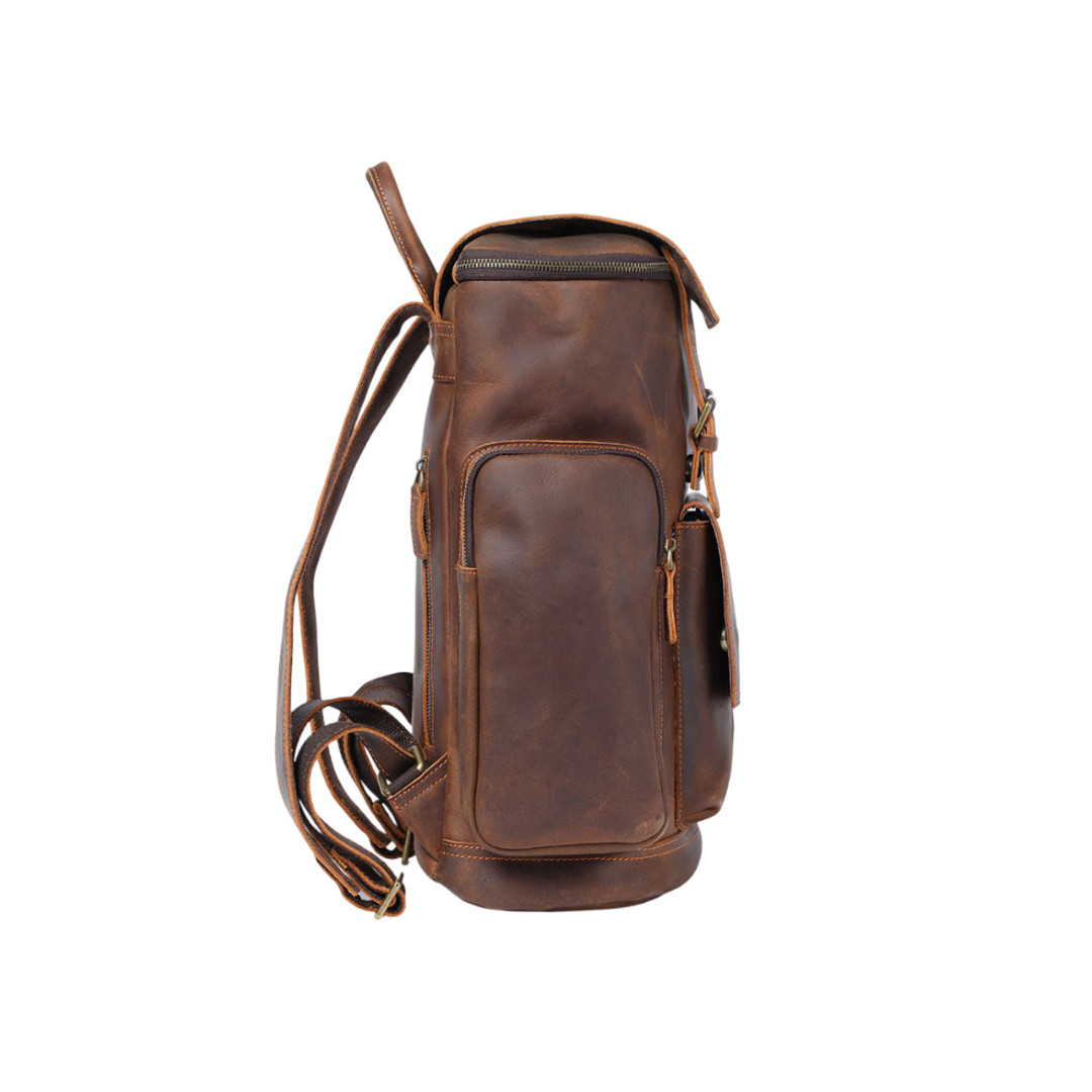 Ellison | Leather Laptop Backpack for Everyday Commute