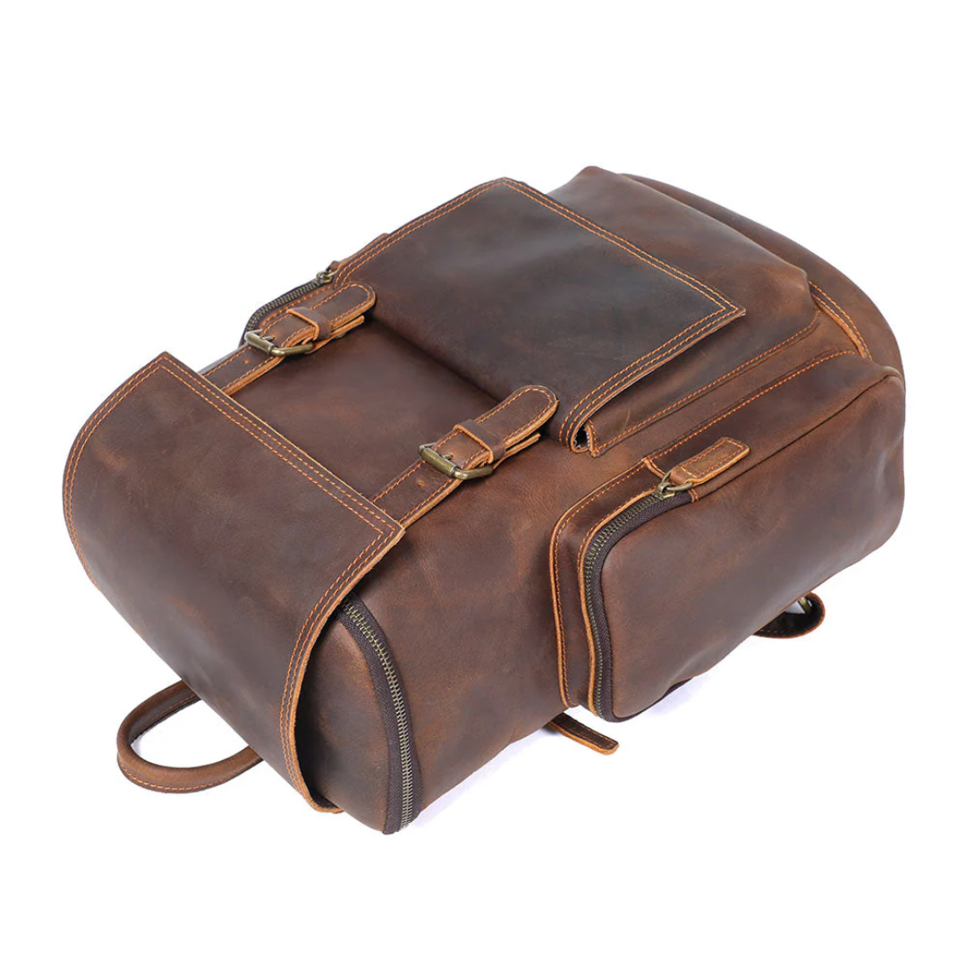 Ellison | Leather Laptop Backpack for Everyday Commute