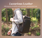 Archer | Leather Laptop Rucksack
