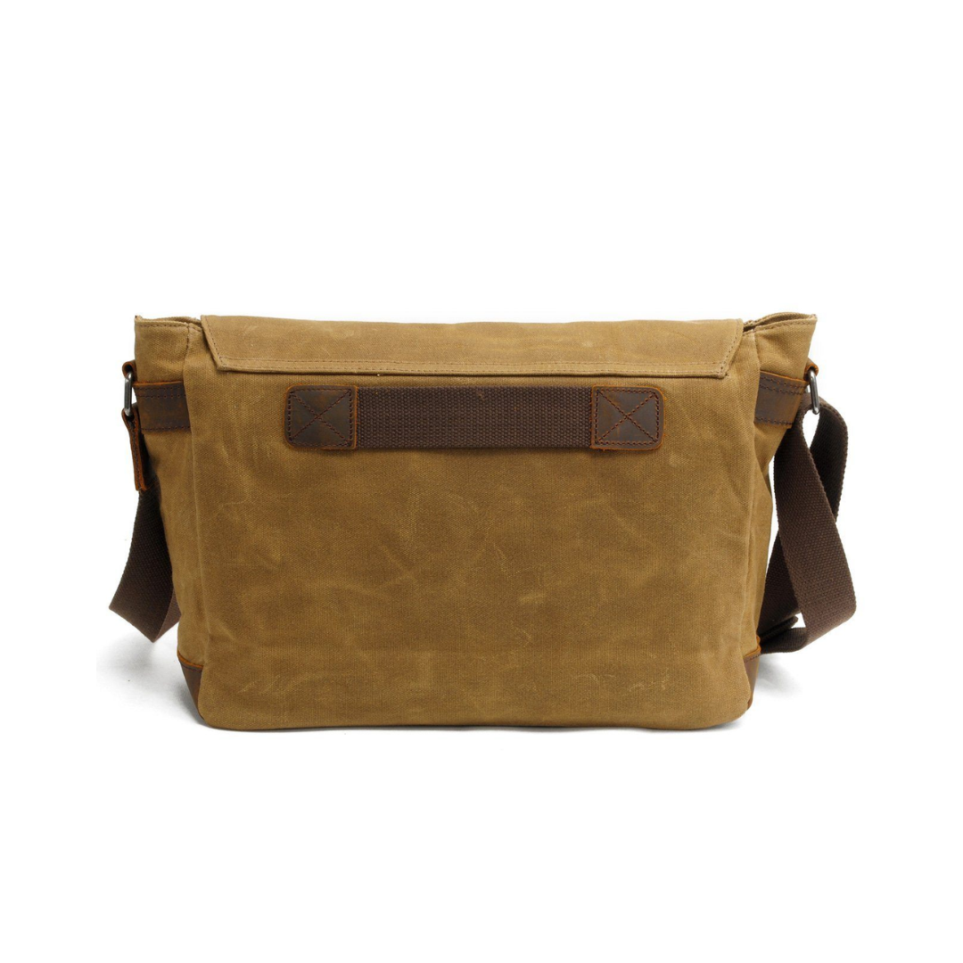 Drake | Waxed Accent Leather | Shoulder Bag