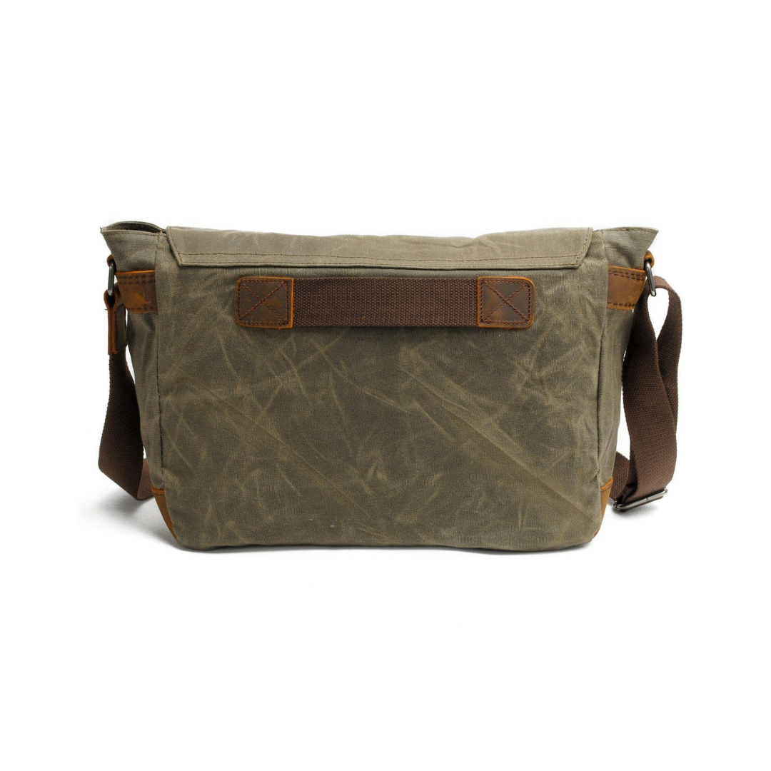 Drake | Waxed Accent Leather | Shoulder Bag