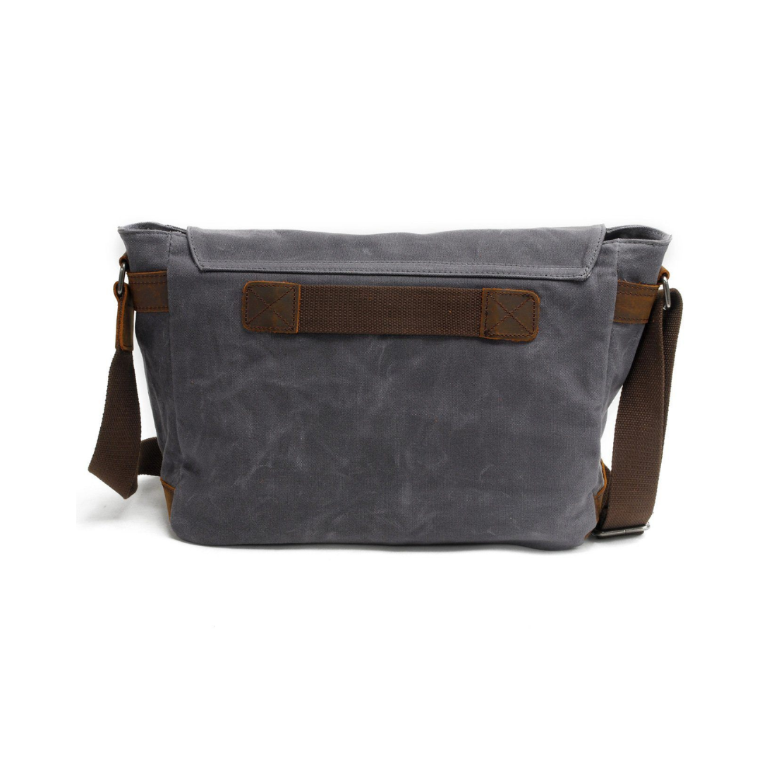 Drake | Waxed Accent Leather | Shoulder Bag