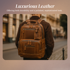 Nathan | Fashion Ample Leather | Backpack