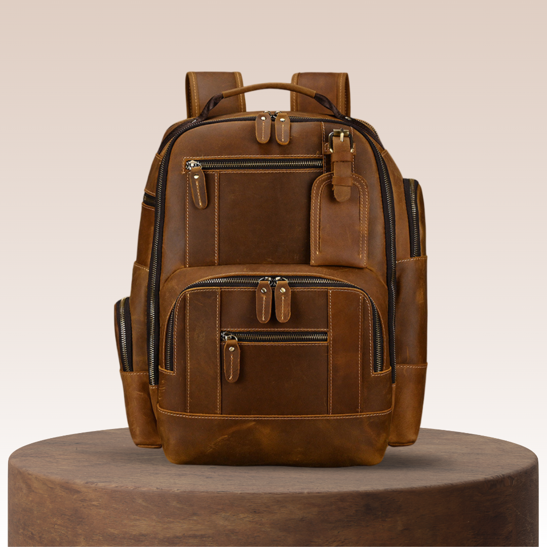 Nathan | Fashion Ample Leather | Backpack