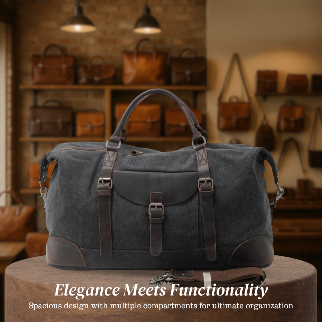 Francis | Vintage Rugged Leather | Duffel Bag