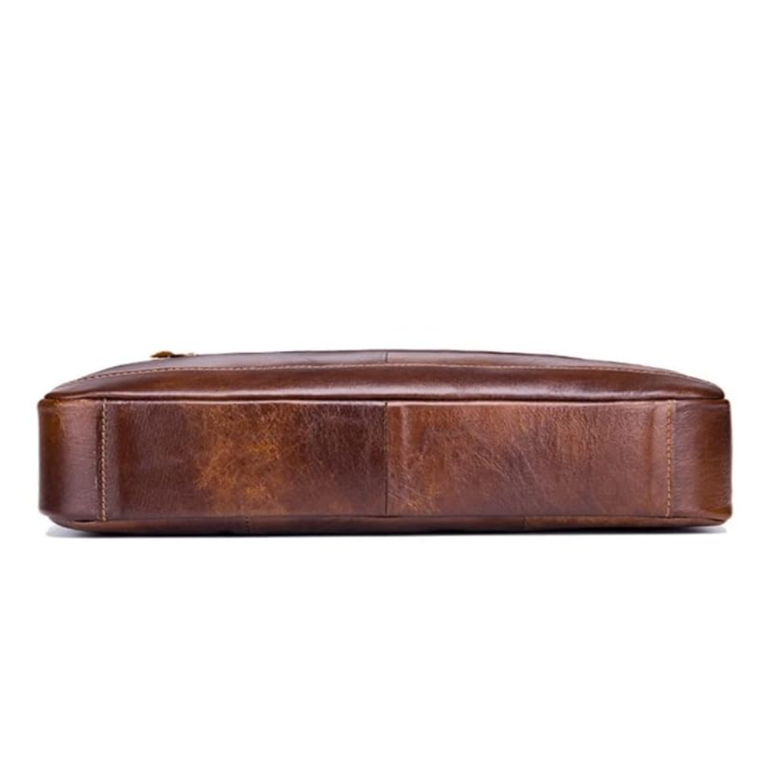 Anthony | Modern Leather Briefcase | Crossbody Bag