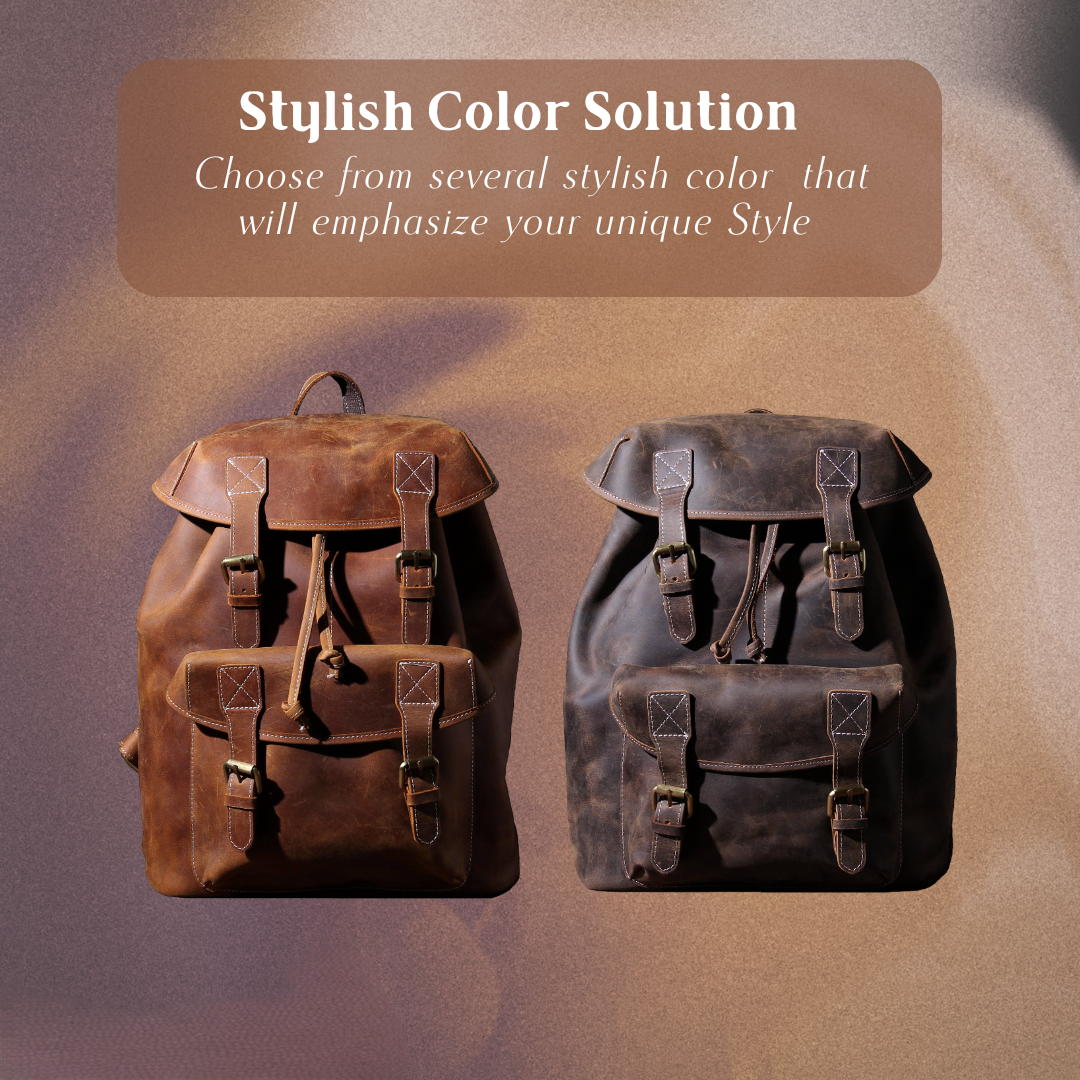 Robert | Vintage Organized Leather | Backpack