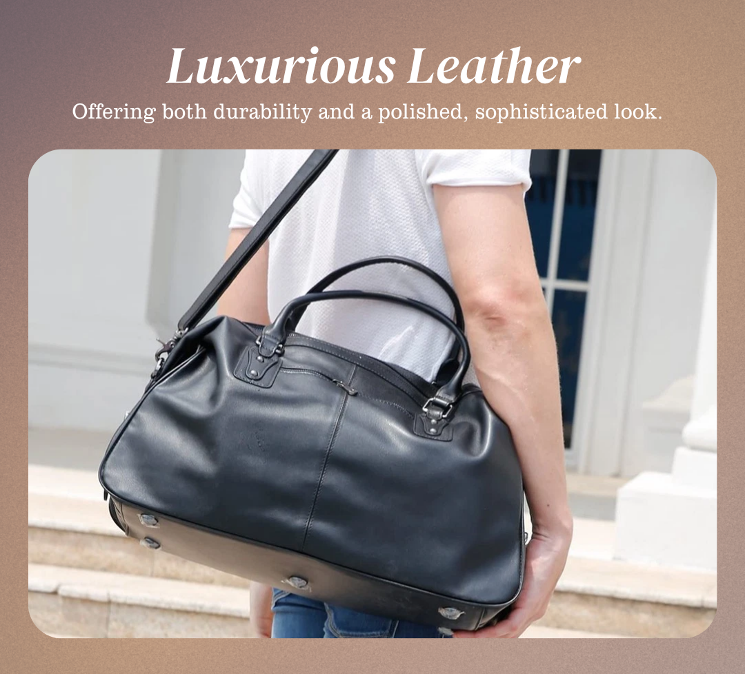 Rafael | Leather Weekender | Duffel Bag